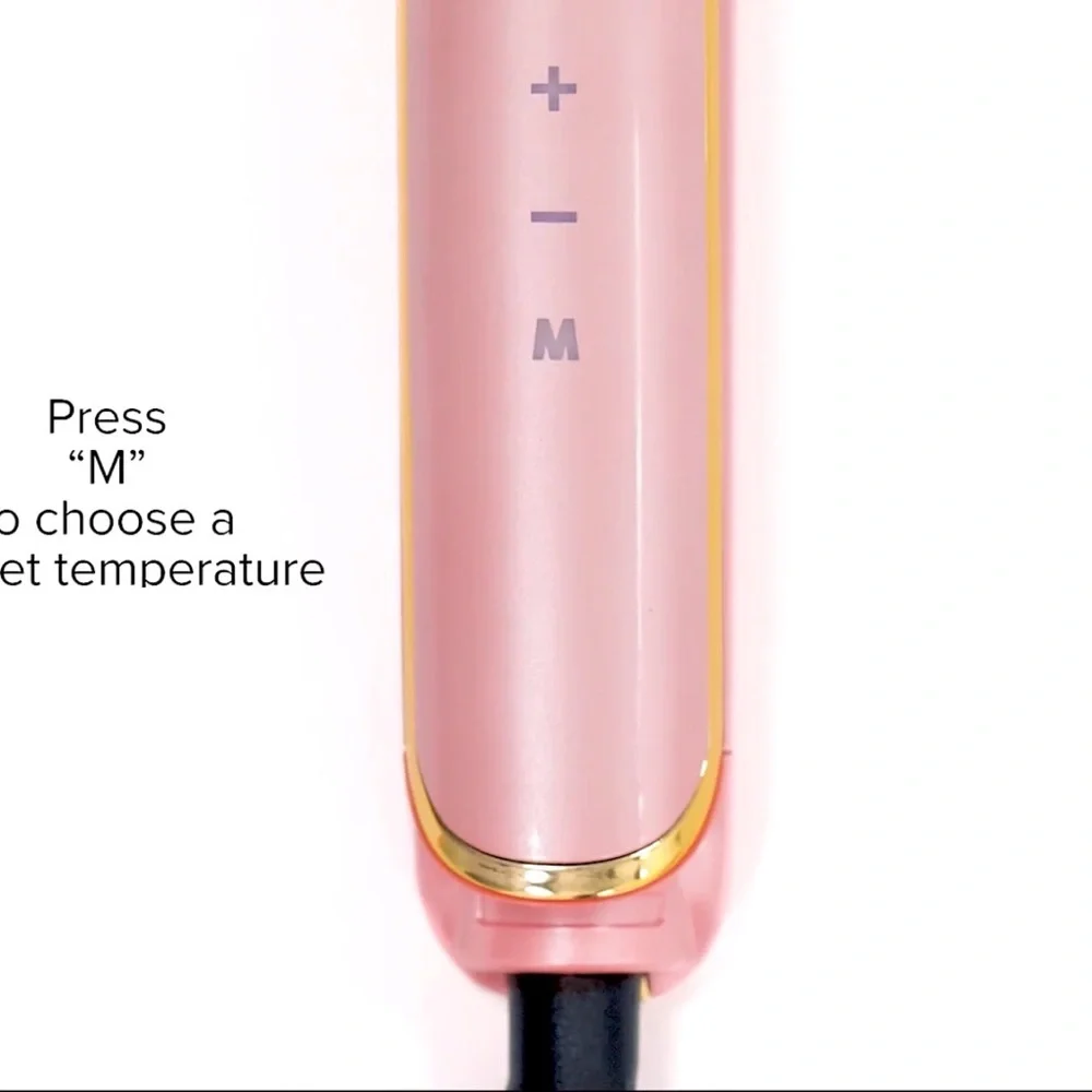 AMREZY x BELLAMI Limited Edition Pink Professional Flat Iron — NEW, SEALED 💕